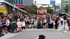 Video of dancing of _ of concert of guerrilla warf