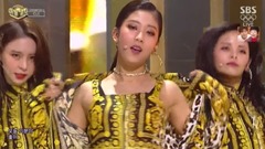 18/02/25_CLC of edition of spot of BLACK DRESS - SBS Inkigayo