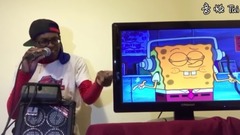 Bboxer breaks up sing " sponge darling " themati