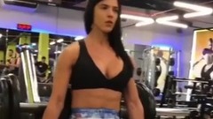 Plump beautiful short of qualitative music of _ of