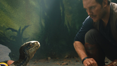 " Jurassic world 2 " leading role headroom drops