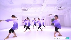 Woman of _ of dance of China of billows of clear s