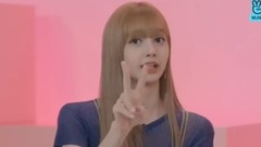 Each other of member of BLACKPINK pink Chinese ink