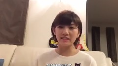 _AKB48 of caption of Chinese of Showroom 16/06/19