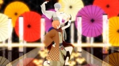 Sino-Japanese caption _ moves edition of MMD of ni