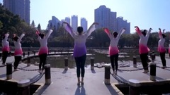 Video of dancing of _ of dance of Yun Shuiyi China