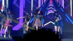 Area of whole world of I-DLE - LATATA ' piece the video of dancing of nocturnal show 180818_ of cul