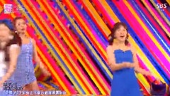 18/08/12 _Red Velvet of caption of Chinese of edition of spot of Power Up - SBS Inkigayo