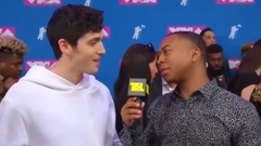 Shiggy Hits The VMAs Red Carpet W_ Lil Xan, noah C