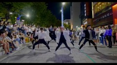 Actual strength of round street of grand dance of 