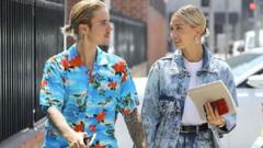 [Sino-British caption] Bieber&Hailey gives a street to divulge wedding general holds _Justin Bie