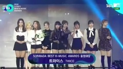 Phonic source is admired greatly - 18/08/30_TWICE of edition of spot of 2018 SOBA prize-giving cerem