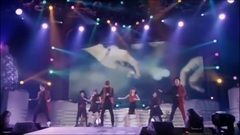 LIVE REMIX Ver of the に before の of ら of さ よ な . Japanese caption _AAA, japanese galaxy, former voic