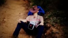 The person is in journey _ scenery