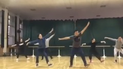 Video of dancing of the _ on the golden hill of Be