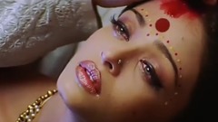 Beautiful woman of beautiful dance of song of thun