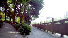 Flowing water park - 005 " whose youth " _ music