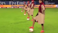 Empty elder sister teachs you to play football - g