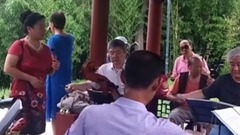 Soprano solo " Fen river water " _ Chinese galax