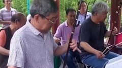 Music concert " black bamboo is moved " group of