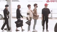 Ren Chuan airport leaves the country 18/09/20_BTOB