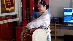 Solo dance of the Chaoxian nationality " dance of