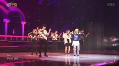 I ′ M Your Girl&Warn - put together of Korea of 18/09/09_ of edition of scene of KBS open concer