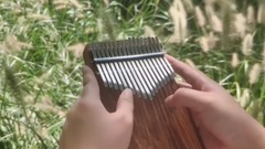 Block Lin Baqin / big toe musical instrument is performed 