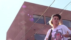 EXCLUSIVE - Justin Bieber Tells The Paparazzi How