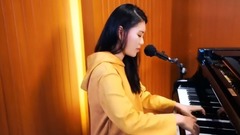 " have a kind of sadness " , piano and voice tir