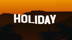 Girlhood of _ of Holiday Chinese caption