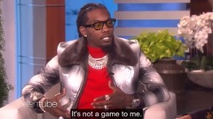 The detail that confide of the Ellen Show on Offse