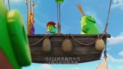 Pig adversary changes film of pig teammate animati