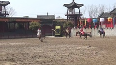 Arms of Hengdian Eight Banners drills the meal sho