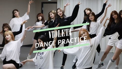 IZONE - Violeta practices video of room _ dancing,