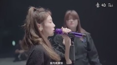 Ver of rehearsal of scene of concert of the four s