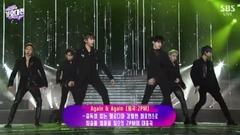 Again&18/12/25_Seventeen of edition of spot of Again - 2018 SBS Gayo Daejun, WANNA · ONE, MONSTA