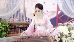 A future life wishs to do ancient kite of a lotus