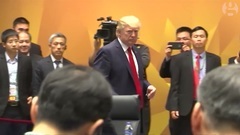 Short of music of Trump And Putin Chat At Apec Sum