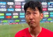 World cup Korea goes out bureau, sun Xing cries
