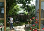Husband and wife is cost about a hundred 10 thousand explode change farmhouse small courtyard, give