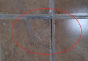 Ceramic tile ruptures to become moldy easily into