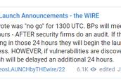 7 days are exploded to give 12 flaw, EOS advocate