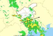 At present Guangzhou much area removes thunderstor