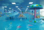 The Eden on water of indoor children constant temp
