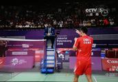 Assist! Chen Long wins a ball to teach Sukamuyao t