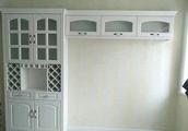 To patronize uncle business decorate in the home ask him to make a cabinet, see the effect happy, th