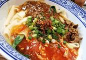 The delicate noodle shop that check Xi'an person